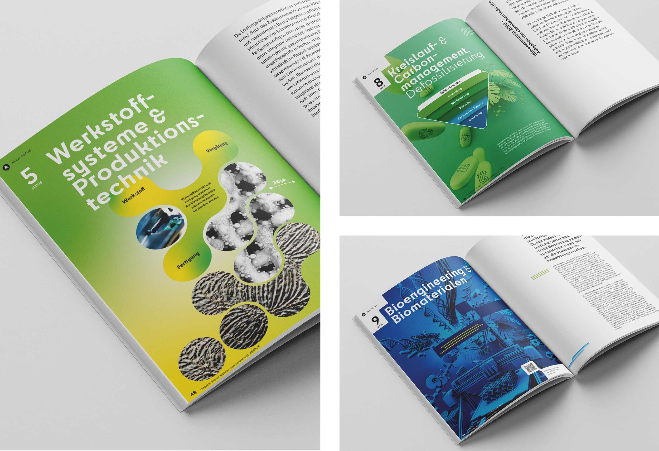 Magazin Print Design Zukunftsthemen